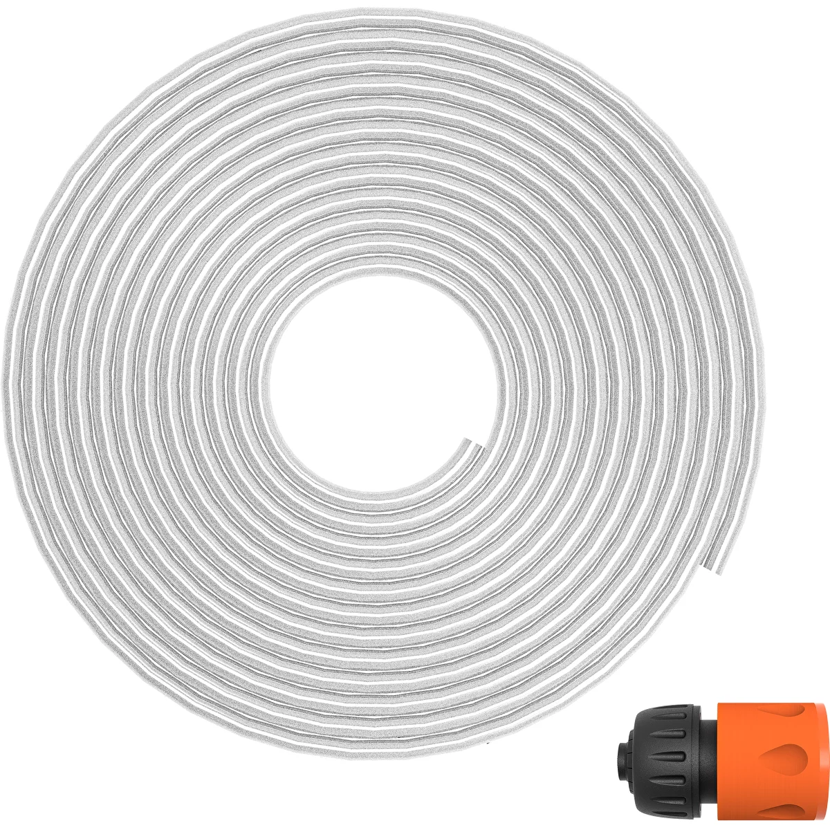 PVC-slange 7,0x1,5 mm - 5 m + haveslangekobling