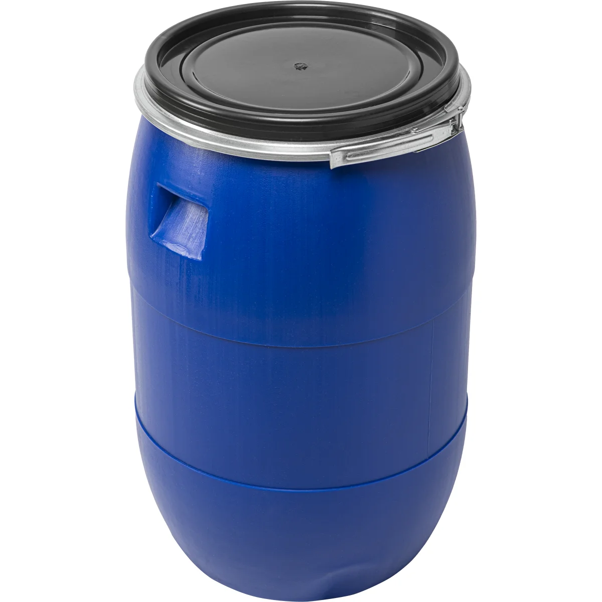 Tønde til kål 85 L, med trykring, blå, Sterk