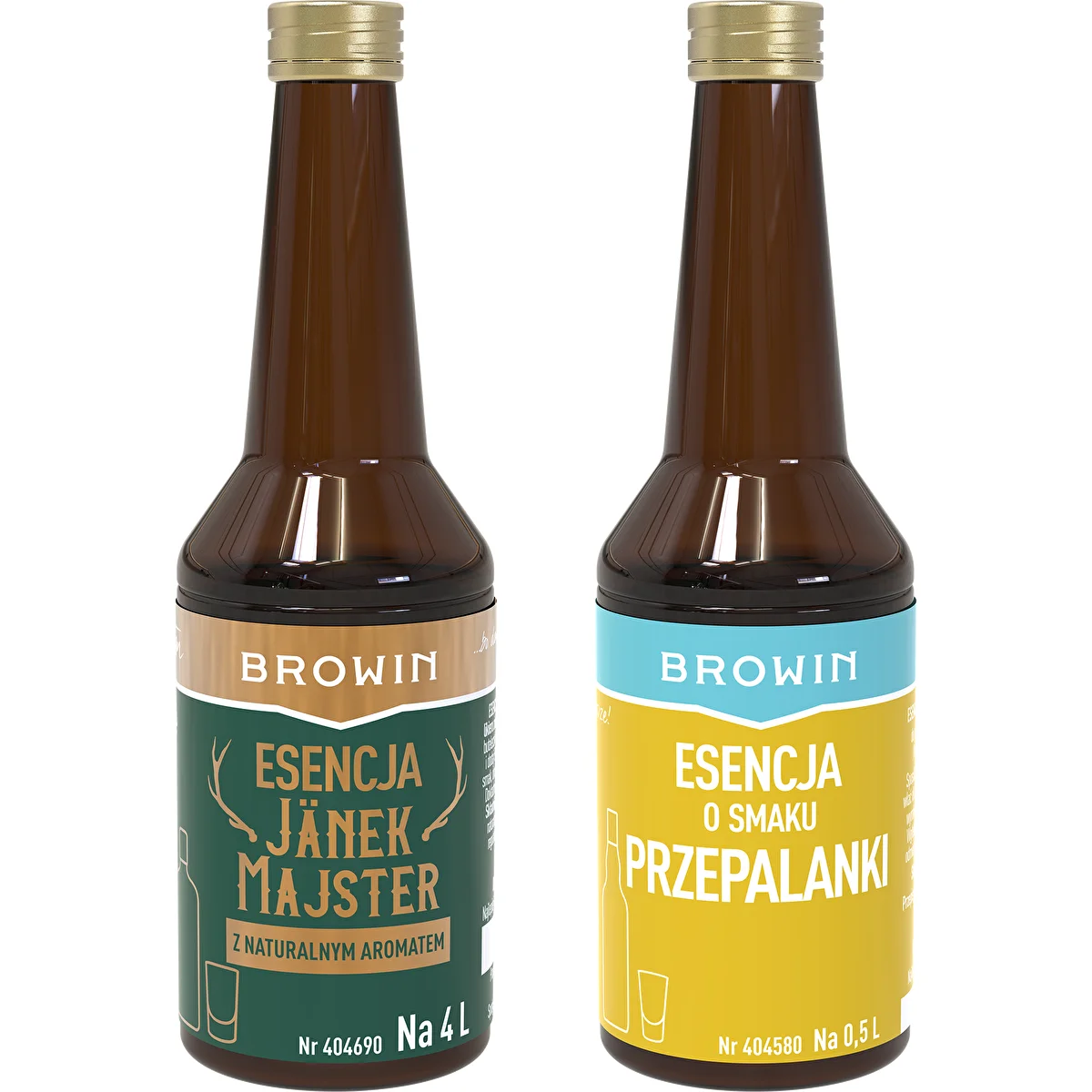 Sæt af essenser Jänek Majster 40 ml + Przepalanka 40 ml