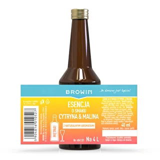 Smagsessens med citron- og hindbærsmag – 40 ml til 4 l – photo 4