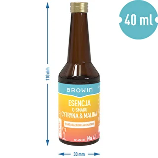 Smagsessens med citron- og hindbærsmag – 40 ml til 4 l – photo 7