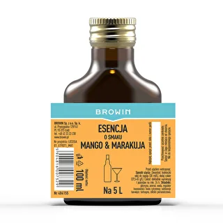 Essens med mango & passionfrugt smag til 5 L, 100 ml – photo 4