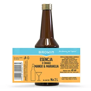 Essens med mangosmag og passionsfrugt til 2 l – 40 ml – photo 5