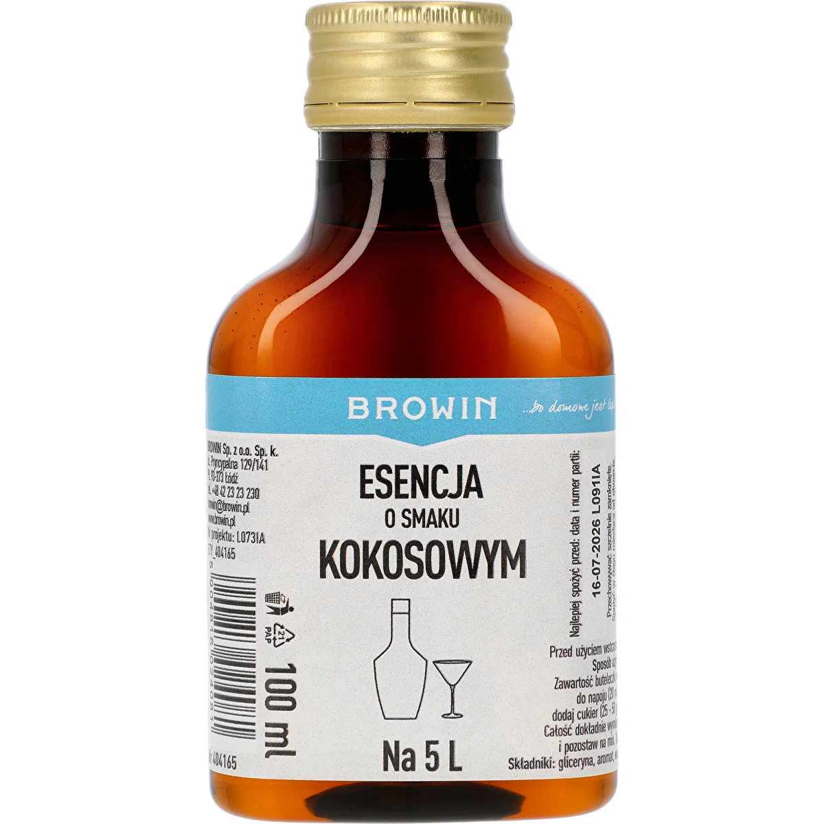 Essens med kokossmag, til 5 L - 100 ml