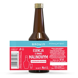 Hindbæressens med naturlig aroma til 4 L – 40 ml – photo 6