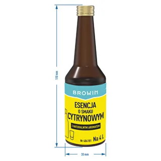 Essens med citronsmag og naturlig aroma til 4 L – 40 ml – photo 7
