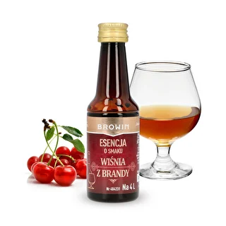 Essens med smag af Kirsebær med brandy, 40 ml - til 4 L – photo 3