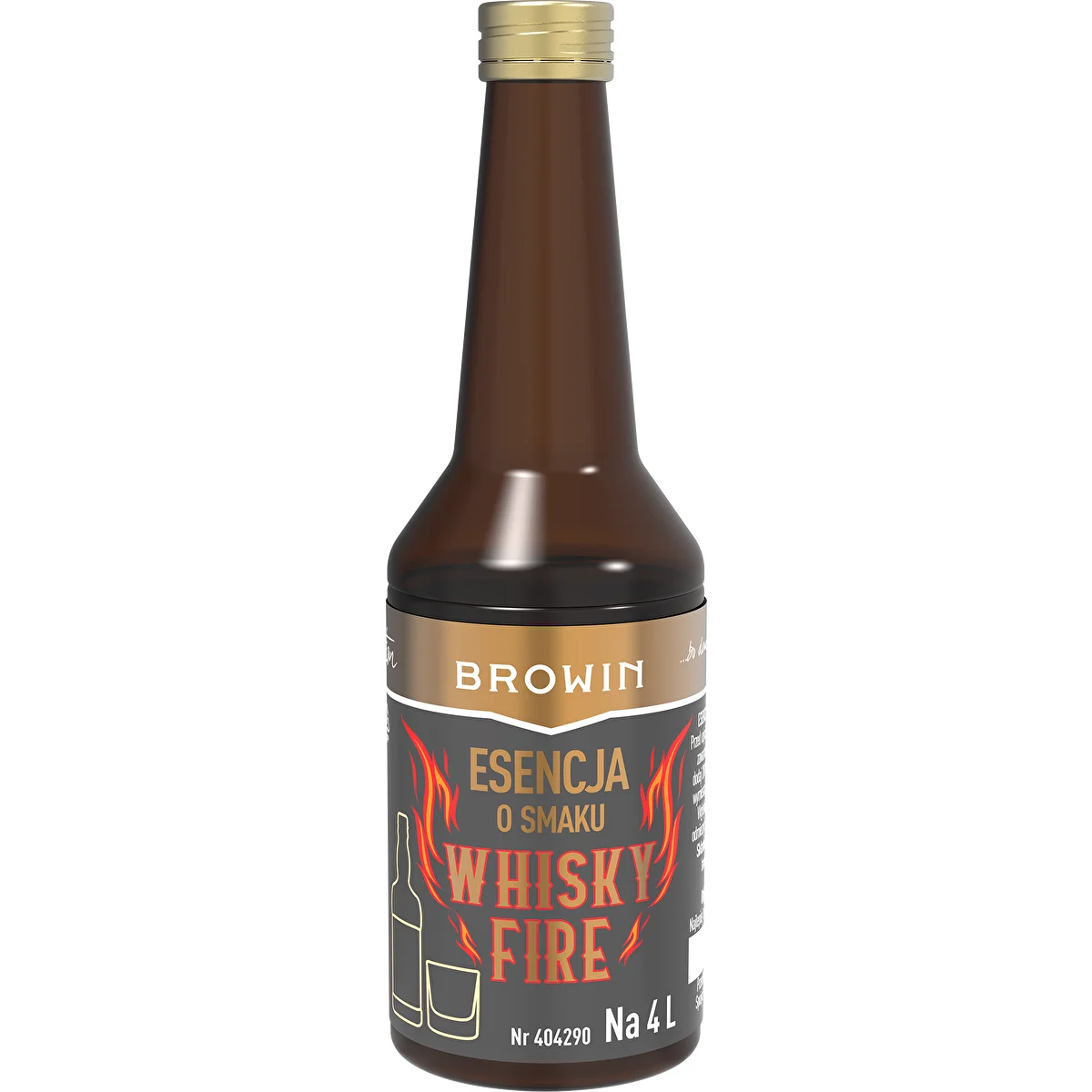 Whisky Fire-essens til 4 L, 40 ml