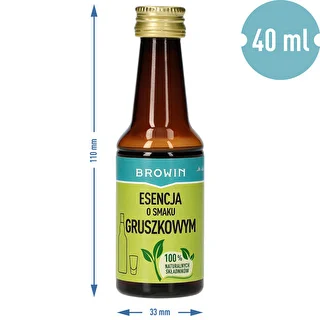 Essens med pæresmag – pærelikør, smagsessens 40 ml – photo 6