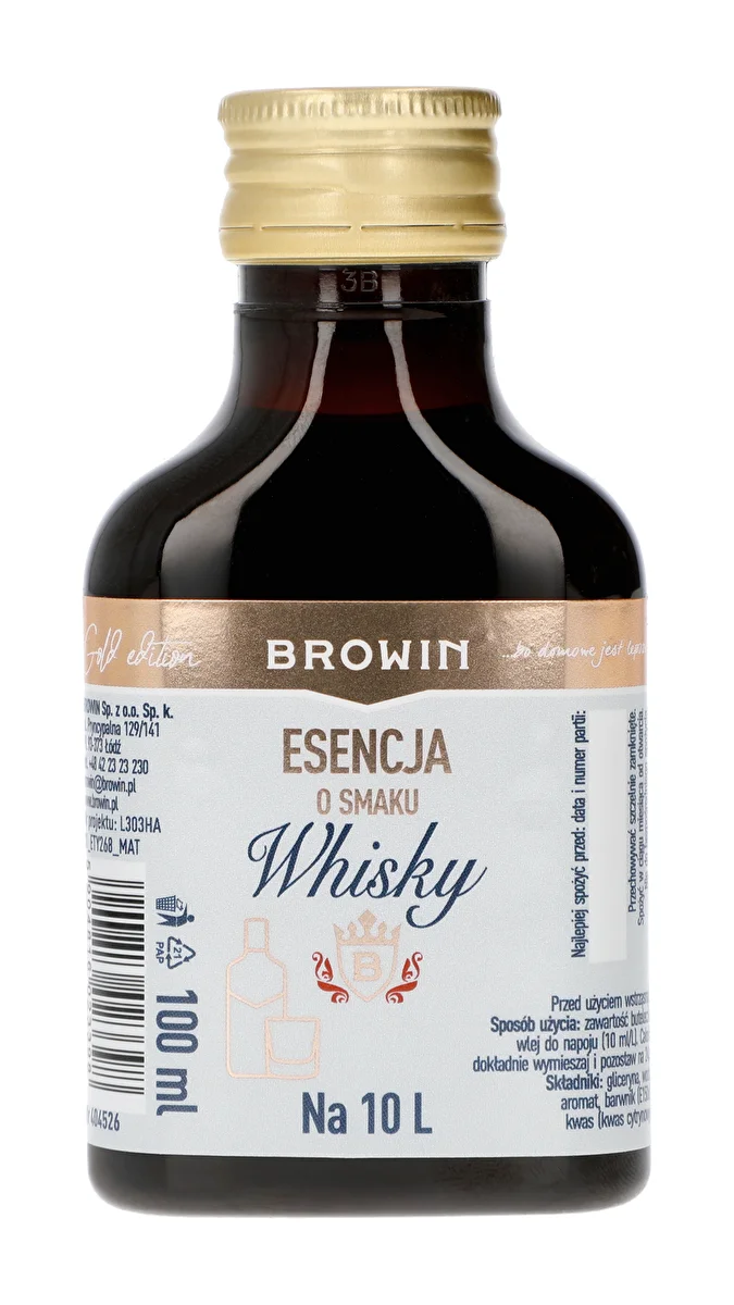Whiskyessens til 10 L, 100 ml