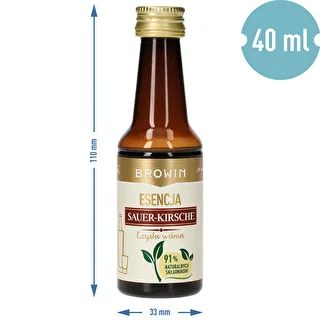Essens Sauer-Kirsche – Klar Kirsebær, 40 ml, til 4 L – photo 7