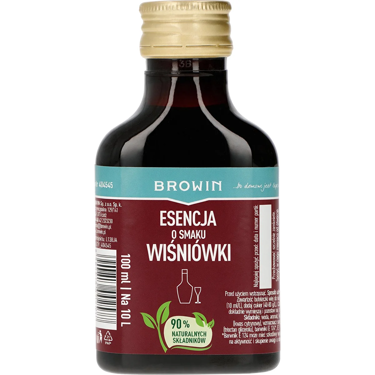 Essens med kirsebærsmag til 10 L - 100 ml