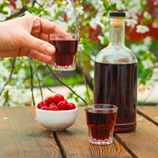 Essens med kirsebærsmag, 2,5 L til 250 L færdig drik – photo 5