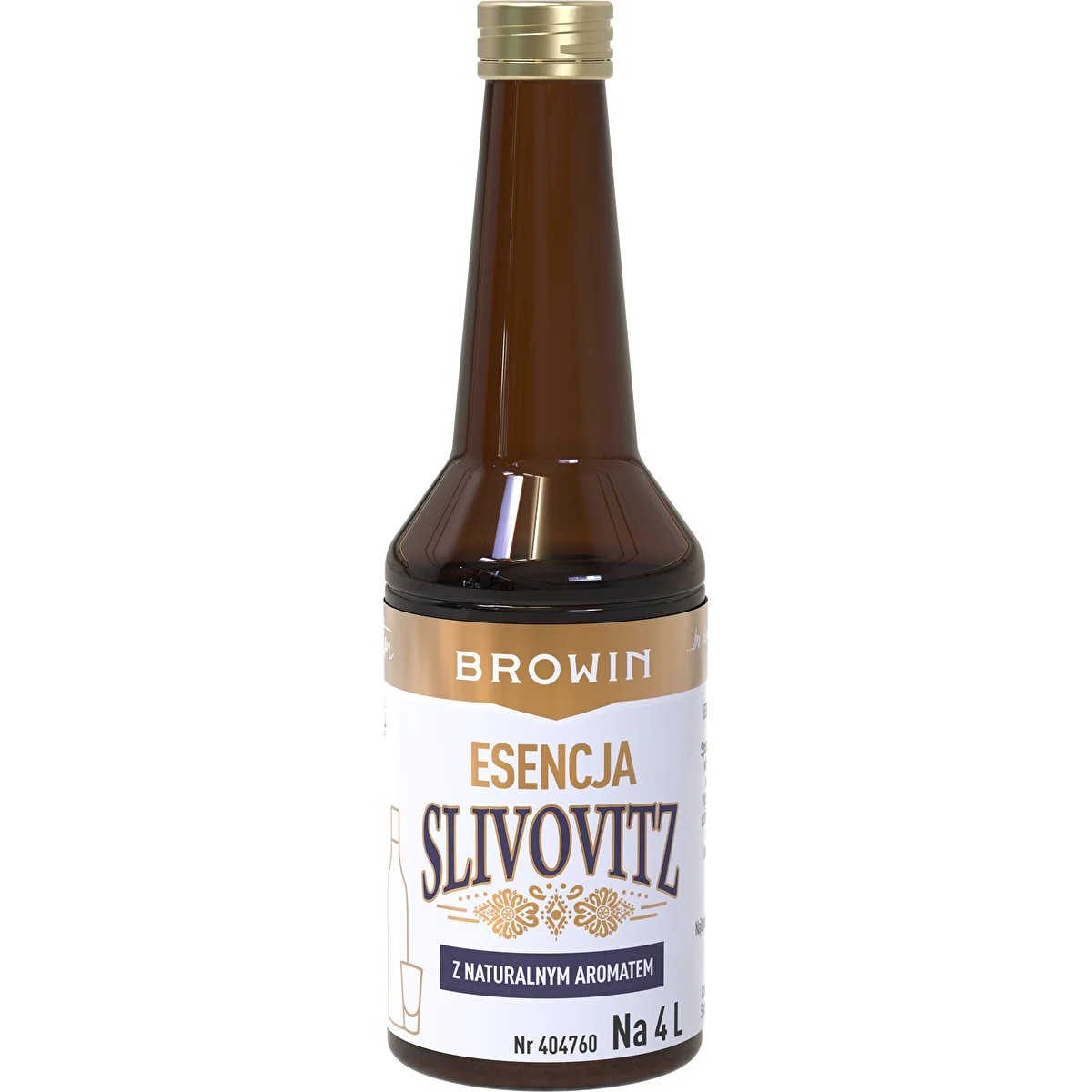 Essens med smag af slivovitz, til 4 L, 40 ml