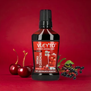 VLEYTO Kirsebær & Hæg – smagsessens med naturlige aromaer, 250 ml – photo 4