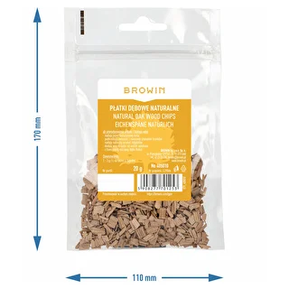 Naturlige egetræ flager (ubehandlede), 20g – photo 7