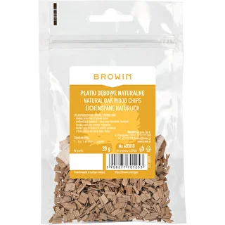 Naturlige egetræ flager (ubehandlede), 20g – photo 2
