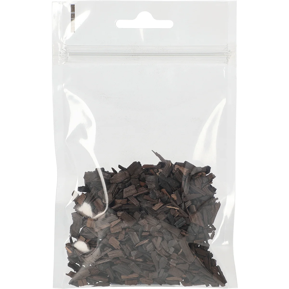 Stærkt ristede egetræ flager, 20g