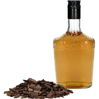 Stærkt ristede egetræ flager til aromatisering af alkohol (whisky, bourbon, brandy, cognac, øl), 50 g – photo 5