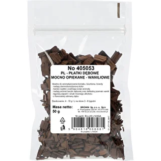 Vanilje egetræsflager, stærkt ristede, 50 g – photo 2