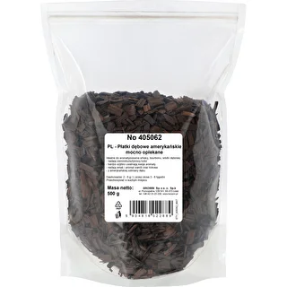 Amerikanske egetræ flager stærkt ristede, 500g – photo 2