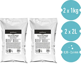 Aktivt kokoskul 1 kg x 2 - sæt – photo 2