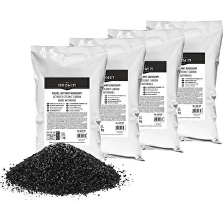 Aktivt kokoskul 1 kg x 4 - sæt