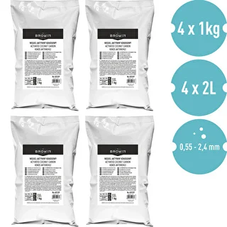 Aktivt kokoskul 1 kg x 4 - sæt – photo 2