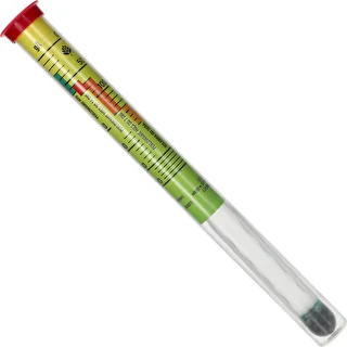 Uknuseligt salinometer med prøverør, måleområde: 0–300 g salt/L – photo 3