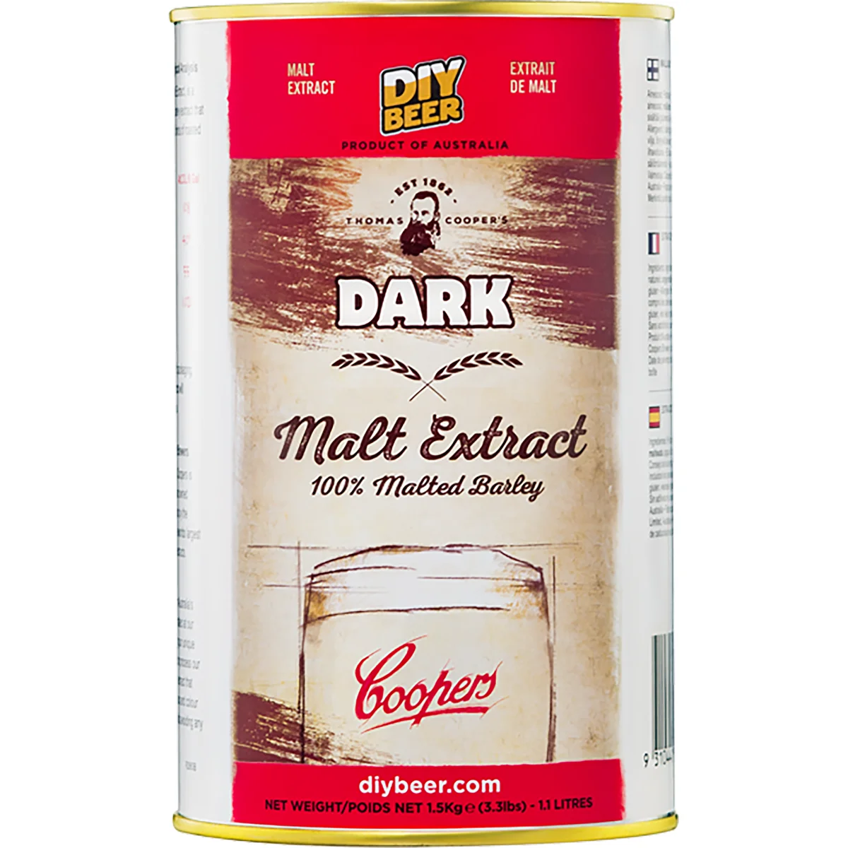 Mørk maltekstrakt Coopers Dark