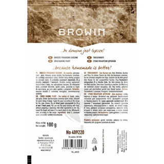 Tørret bagegær, 100g – photo 2