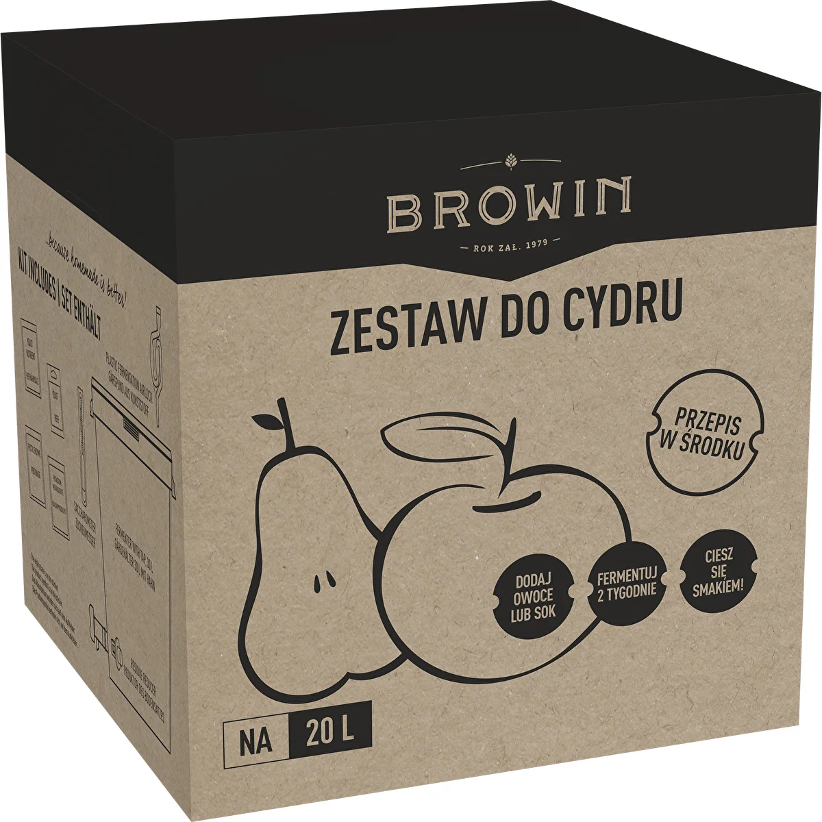 Cider sæt 20 L