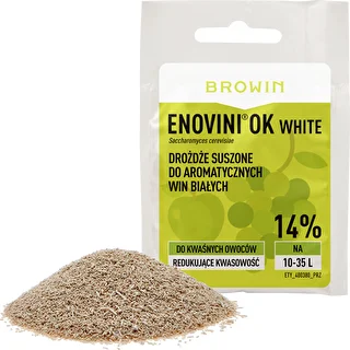 Enovini® OK WHITE - vinfremstillingsgær der sænker syreindhold 7 g – photo 3