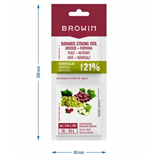 Bayanus-gær + næring - Universel - 21%, 17 g – photo 3