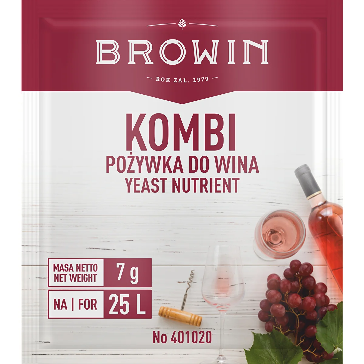 Næringsstof til vin KOMBI, 7 g