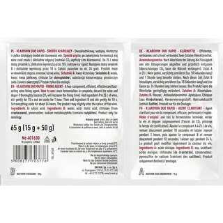 Klarowin Duo Rapid - chitosan + kiselsol, 65 g – photo 2
