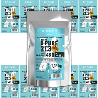 Turbo X-Pure gær 21,3%, 10 x 25 L, 1,35 kg – photo 6