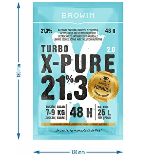 Turbogær X-Pure 21,3% 48 t, 25 L – photo 5