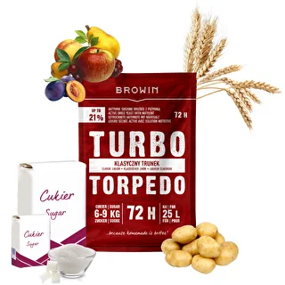 Destillerigær Turbo Torpedo 72h 21% - 120 g – photo 4