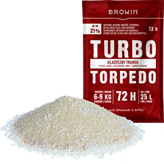 Destillerigær Turbo Torpedo 72h 21% - 120 g – photo 3