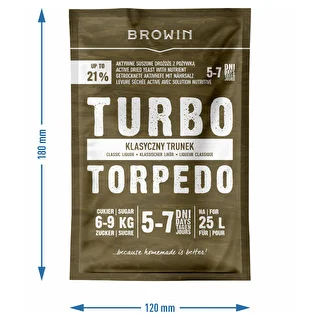 Destilleringsgær Turbo Torpedo 5-7 dage 21% 100g – photo 6