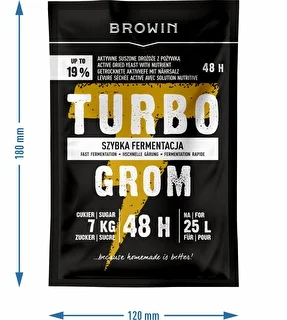 Destillerigær Turbo Grom 48h – photo 4