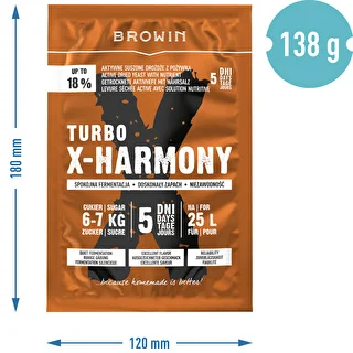 Turbo X-Harmony Gær 18%, 25 L, 138 g – photo 6