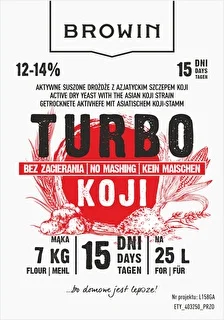 Destillerigær Turbo Koji, 50 g (uden maltning!) – photo 5