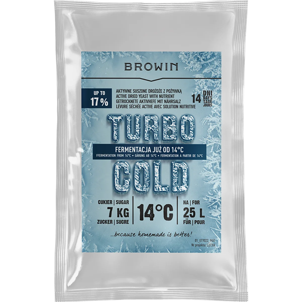 Turbo Cold gær 120 g
