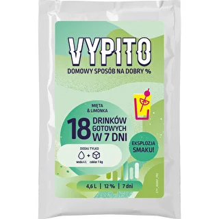 VYPITO 12 %, pose til 18 drinks – Mynte-Lime, 126 g