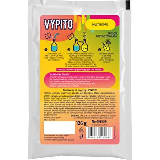 VYPITO 12 %, pose til 18 drinks – Multitropic, 126 g – photo 2