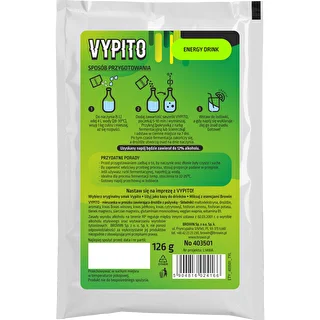 VYPITO 12%, pose til 18 drinks - energidrik, 126 g – photo 2