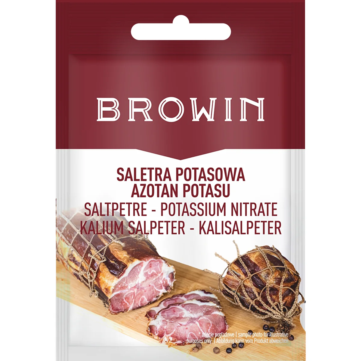 Kaliumnitrat til saltning af kød, 20 g