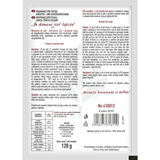 Marinade til fisk - blanding af urter og krydderier, 120 g – photo 2